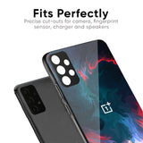 Brush Art Glass Case For OnePlus Nord CE