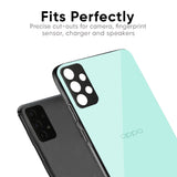 Teal Glass Case for Oppo F19