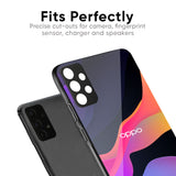 Colorful Fluid Glass Case for Oppo F19s