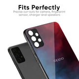 Smokey Watercolor Glass Case for Oppo Reno11 Pro 5G