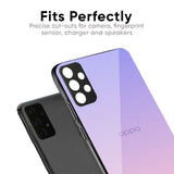 Lavender Gradient Glass Case for Oppo F19s