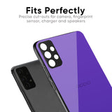 Amethyst Purple Glass Case for Oppo F19s