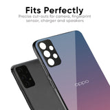 Pastel Gradient Glass Case for Oppo F19 Pro Plus