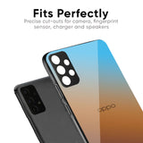 Rich Brown Glass Case for Oppo A16K