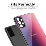 Multi Shaded Gradient Glass Case for OPPO A17