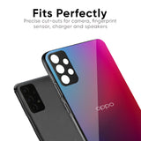 Magical Color Shade Glass Case for Oppo F19s