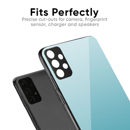 Arctic Blue Glass Case For Poco M4 Pro 5G