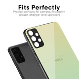 Mint Green Gradient Glass Case for Poco M3