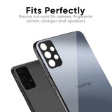 Space Grey Gradient Glass Case for Realme X7 Pro