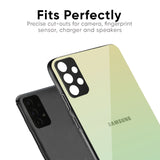 Mint Green Gradient Glass Case for Samsung A21s