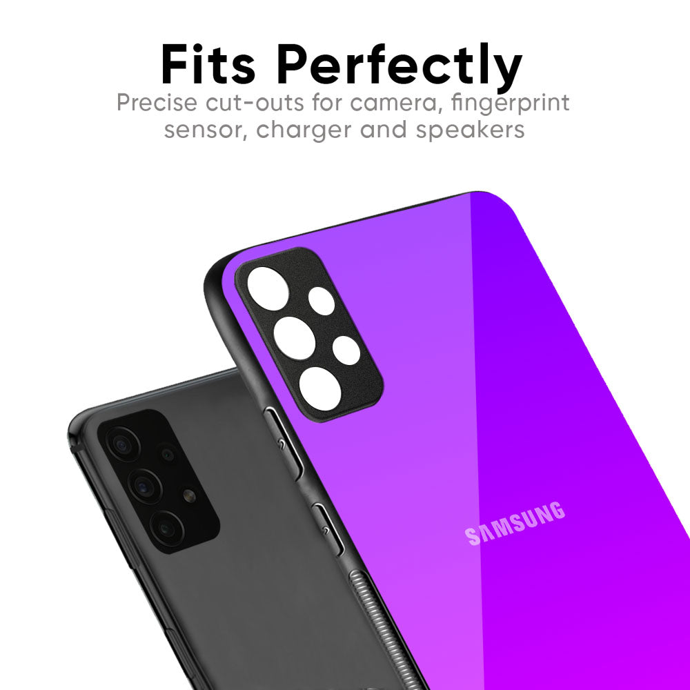 Purple Pink Glass Case for Samsung Galaxy A33 5G