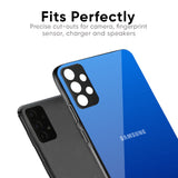 Egyptian Blue Glass Case for Samsung Galaxy A73 5G
