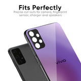 Ultraviolet Gradient Glass Case for Vivo Y100 5G