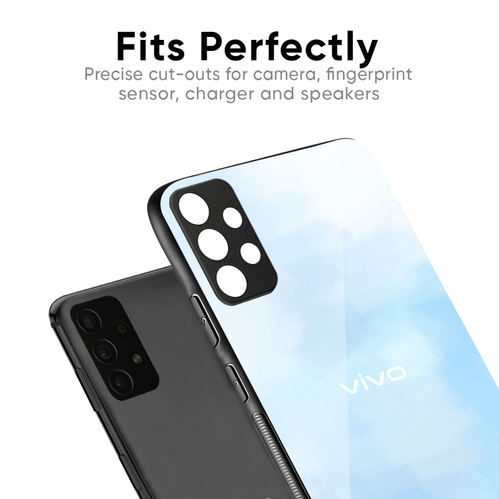 Bright Sky Glass Case for Vivo T1 5G