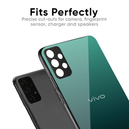 Palm Green Glass Case For Vivo X50 Pro