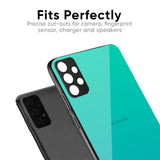 Cuba Blue Glass Case For Redmi Note 10S