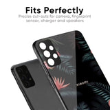 Tropical Art Flower Glass Case for Mi 11 Lite NE 5G
