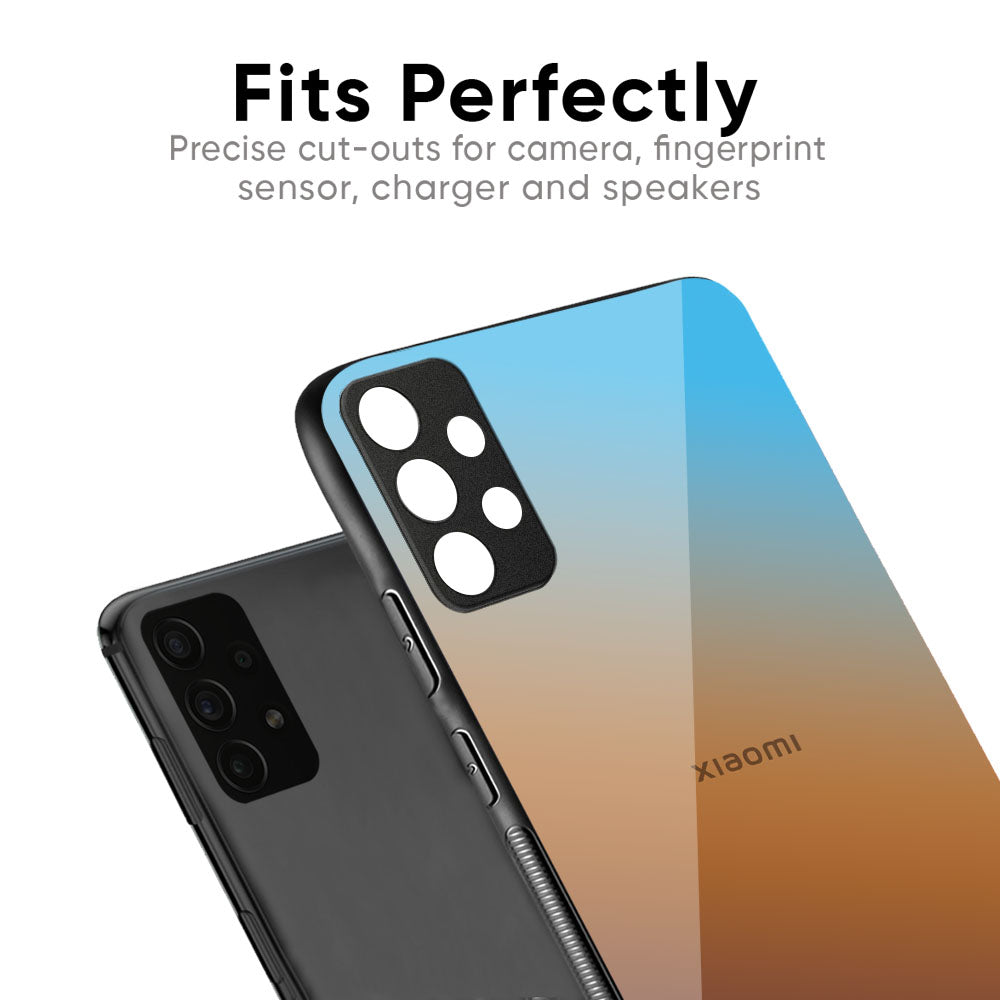Rich Brown Glass Case for Redmi Note 12 Pro Plus 5G