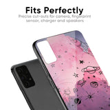 Space Doodles Glass Case for Samsung Galaxy A30s