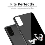 Space Traveller Glass Case for Samsung Galaxy A70s