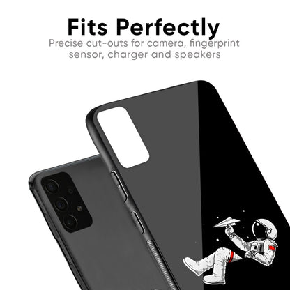 Space Traveller Glass Case for Xiaomi Mi A3