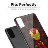 Angry Baby Super Hero Glass Case for Xiaomi Redmi Note 9 Pro