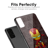Angry Baby Super Hero Glass Case for Xiaomi Redmi Note 7S