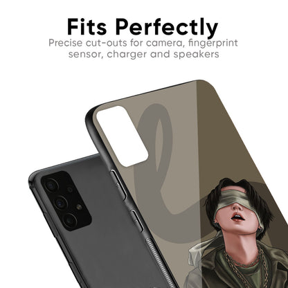 Blind Fold Glass Case for Samsung Galaxy S10 lite
