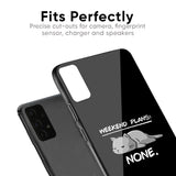 Weekend Plans Glass Case for OnePlus 7