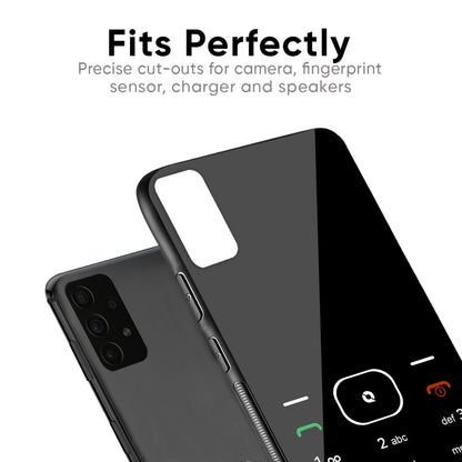 Classic Keypad Pattern Glass Case for Samsung Galaxy M40