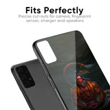 Lord Hanuman Animated Glass Case for Xiaomi Redmi Note 9 Pro