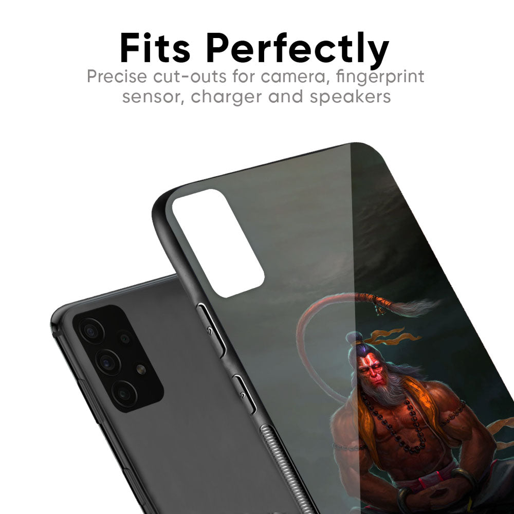 Lord Hanuman Animated Glass Case for Xiaomi Mi 10 Pro