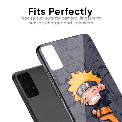 Orange Chubby Glass Case for Xiaomi Mi A3