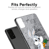 Cute Baby Bunny Glass Case for Samsung Galaxy A50s
