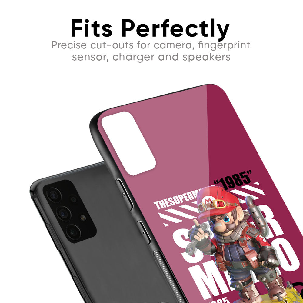 Gangster Hero Glass Case for Samsung Galaxy A70