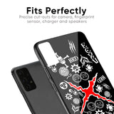 Red Zone Glass Case for Xiaomi Redmi Note 9 Pro