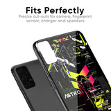 Astro Glitch Glass Case for Vivo V15 Pro