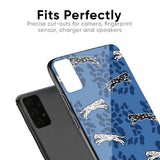 Blue Cheetah Glass Case for Xiaomi Redmi Note 7