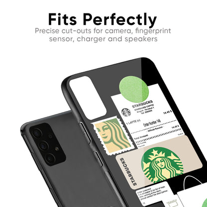 Coffee Latte Glass Case for Samsung Galaxy S10