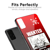 Luffy Wanted Glass Case for Samsung Galaxy A50