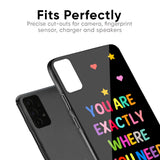 Magical Words Glass Case for Vivo V15 Pro