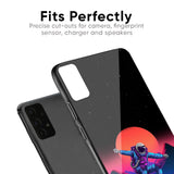 Retro Astronaut Glass Case for Samsung Galaxy A30s