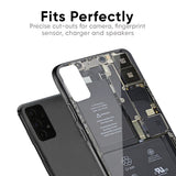 Skeleton Inside Glass Case for Vivo V15 Pro