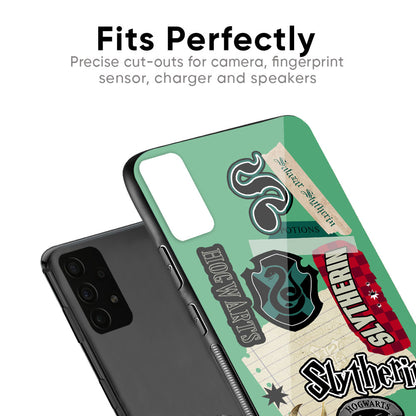 Slytherin Glass Case for Xiaomi Mi A3