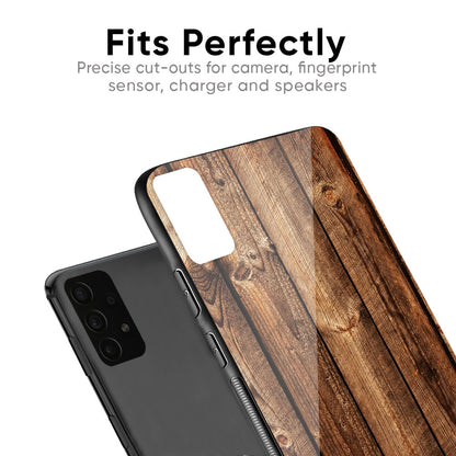 Timber Printed Glass case for Xiaomi Redmi Note 8 Pro