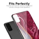Crimson Ruby Glass Case for OnePlus 7
