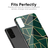 Abstract Green Glass Case For OnePlus 8