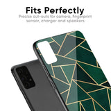 Abstract Green Glass Case For OnePlus 6T