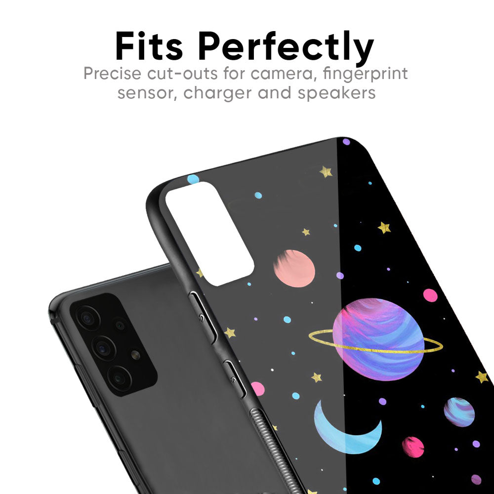 Planet Play Glass Case For Samsung Galaxy F41
