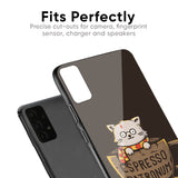 Tea With Kitty Glass Case For Samsung Galaxy A70